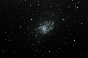 M33 Triangulum Galaxy. 3rd Nov 2012. Canon EOS 300D at prime focus. 24 x 150 second unguided sub-exposures.