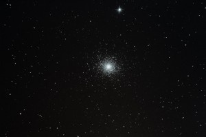 M5 globular cluster in Serpens, 9th Jun 2012.