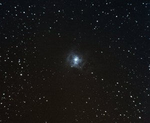 NGC 7023 Iris Nebula. 19 x 2 min sec exposures.  4 x 3 min exposures. 10th Apr 2012.